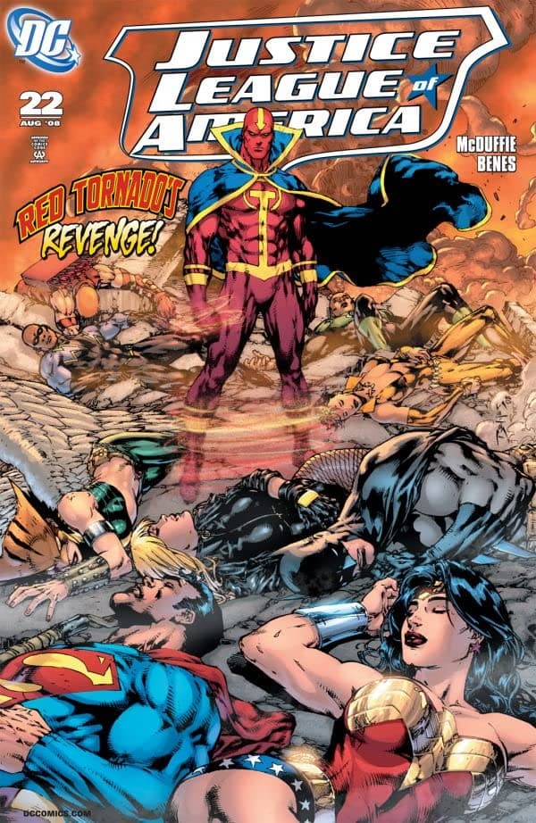 Justice League of America #22 cover