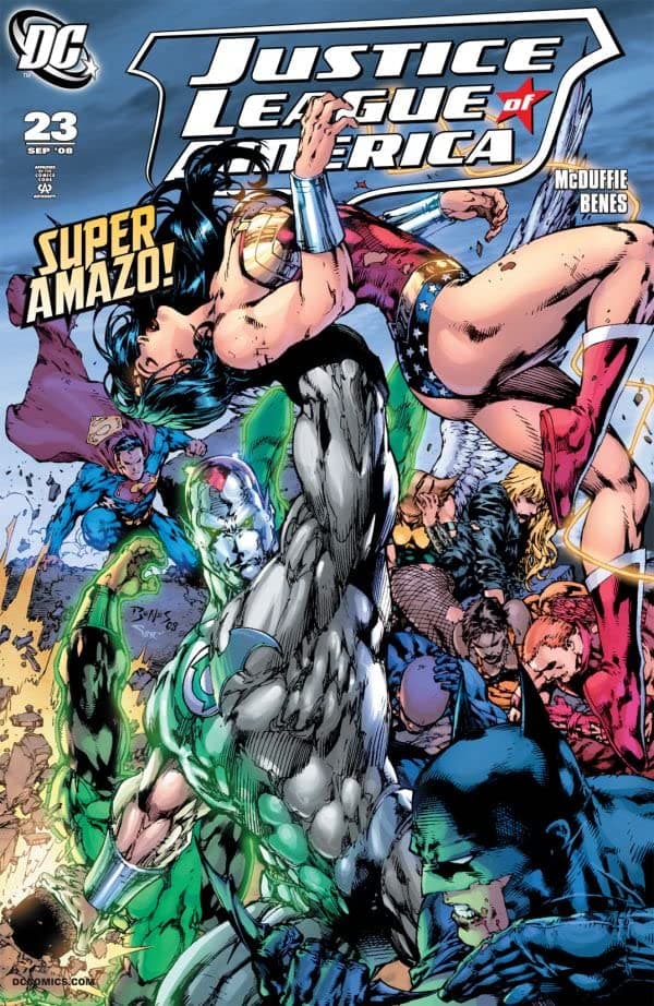 Justice League of America #23 cover