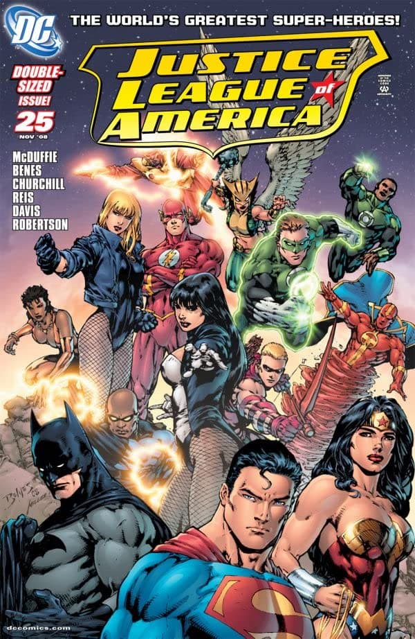 Justice League of America #25 cover