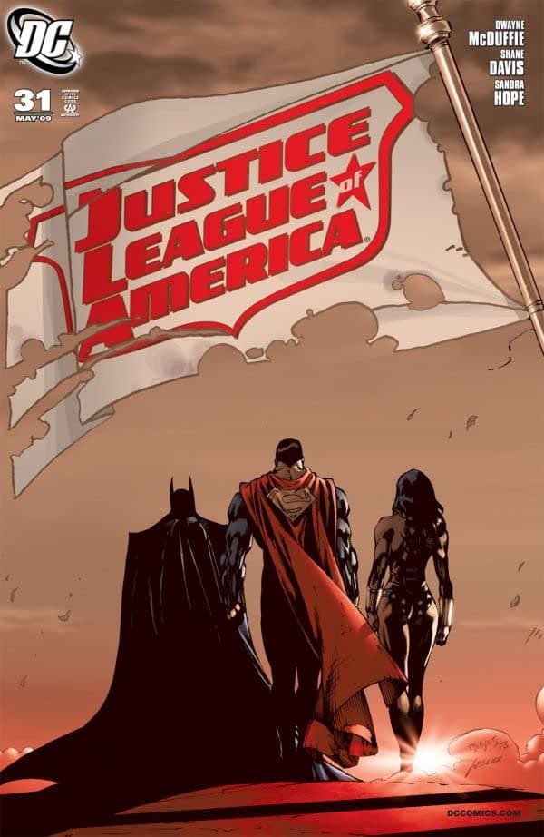 Justice League of America #31 cover
