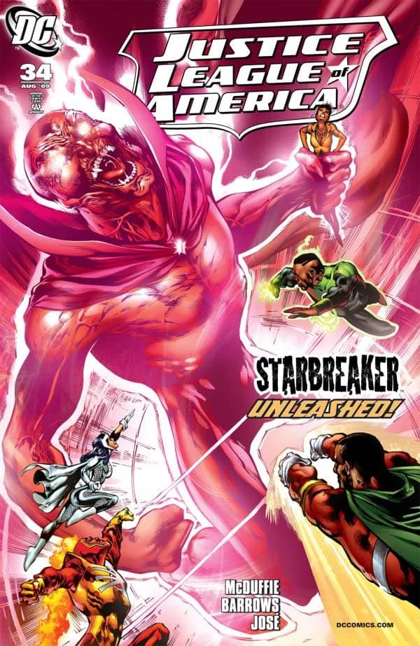 Justice League of America #34 cover