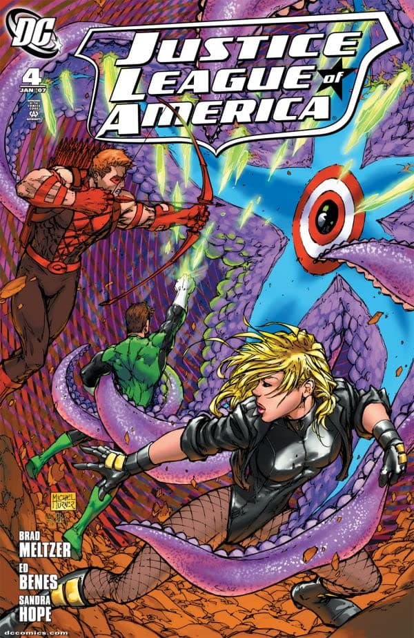 Justice League of America #4 cover