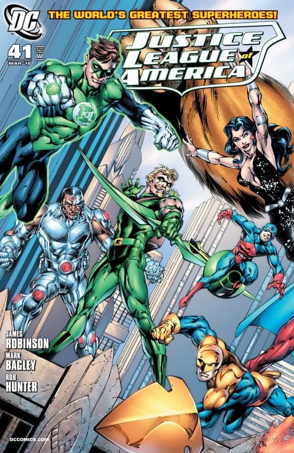 Justice League of America #41 cover