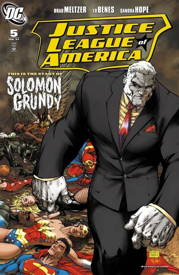 Justice League of America #5 cover