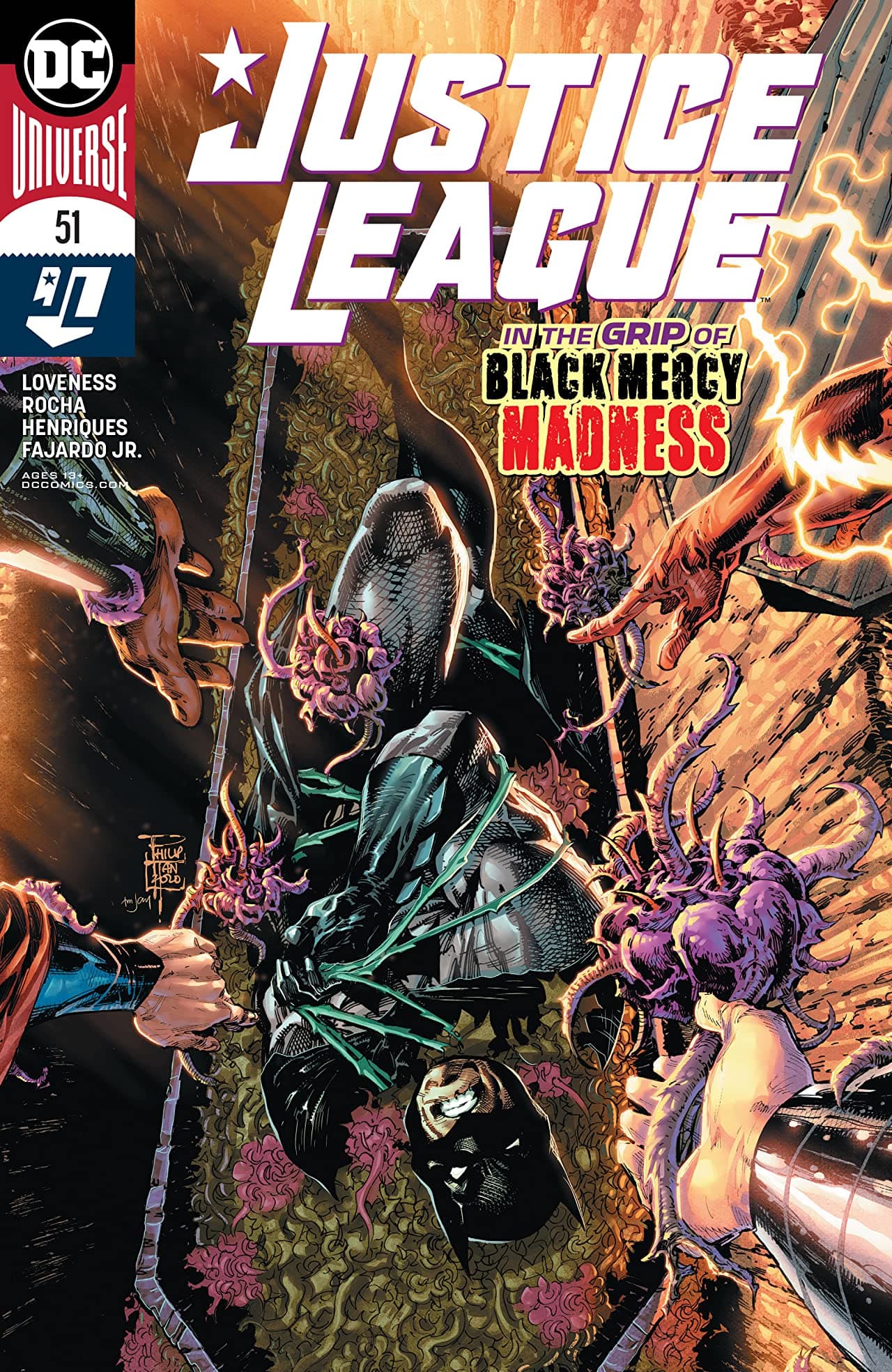 Justice League #51 cover