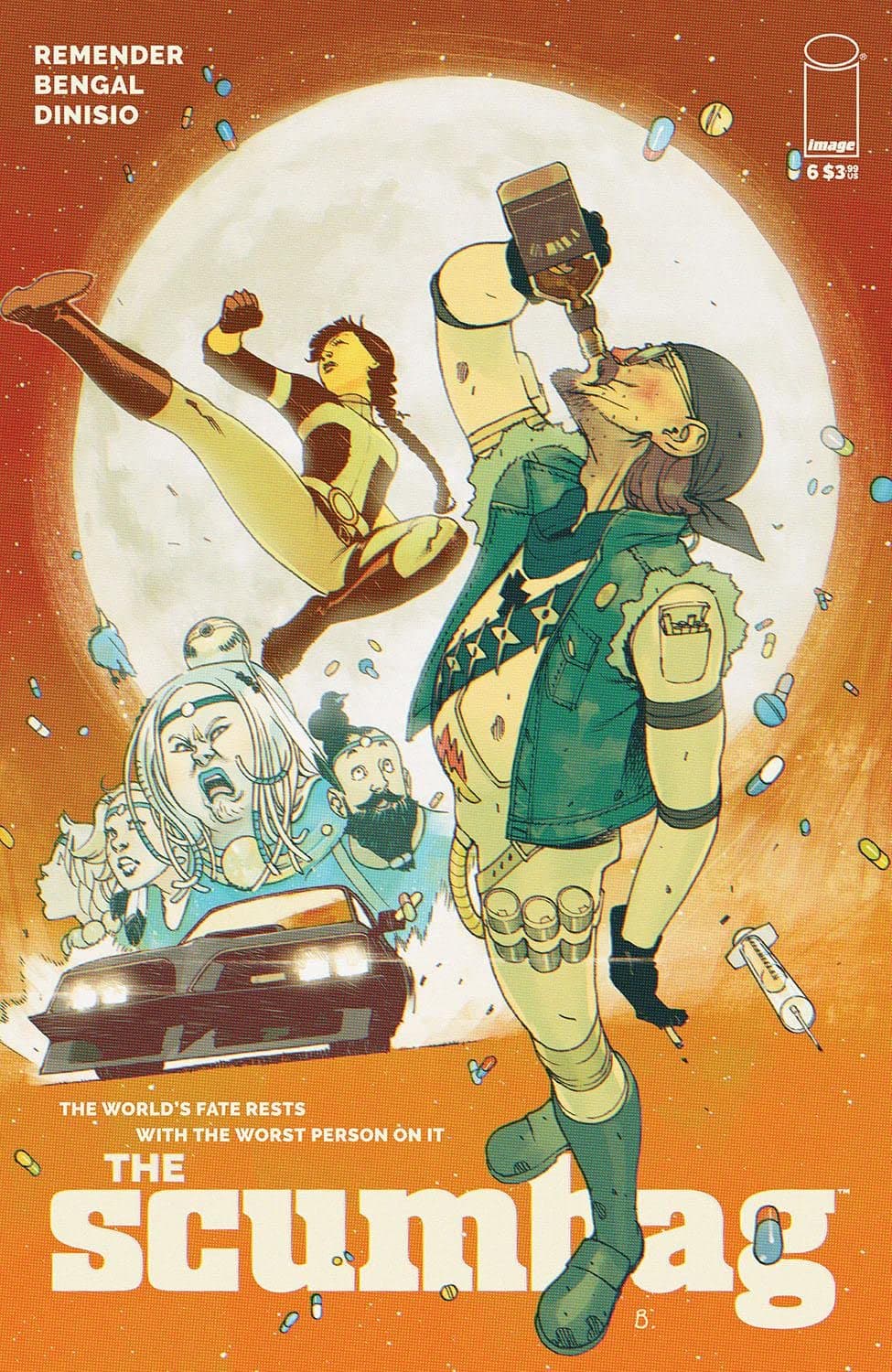 The Scumbag #6 cover