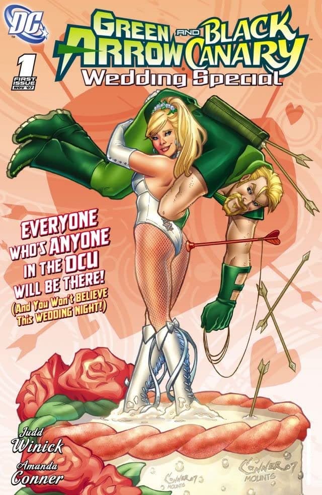Green Arrow/Black Canary Wedding Special #1 cover