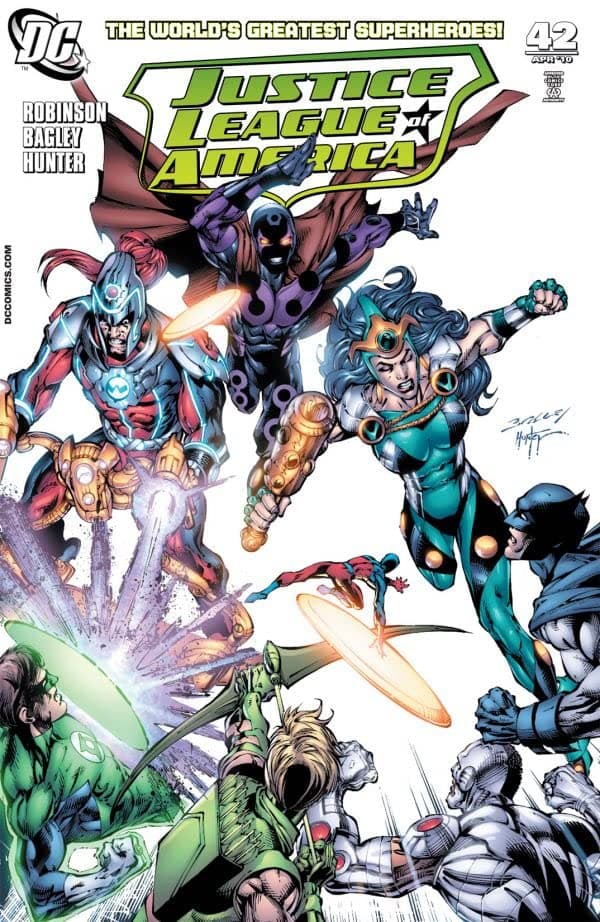 Justice League of America #42 cover
