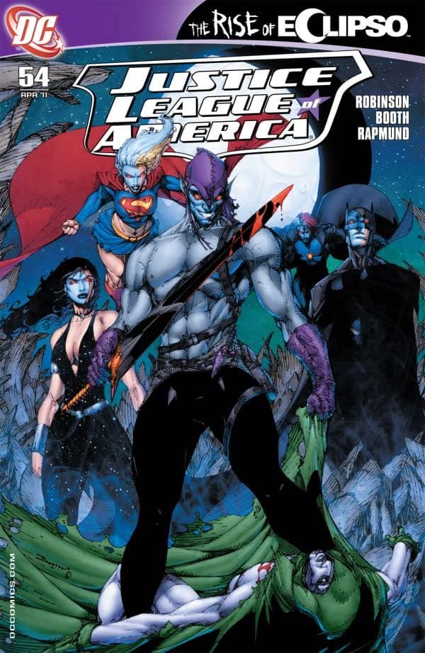 Justice League of America #54 cover