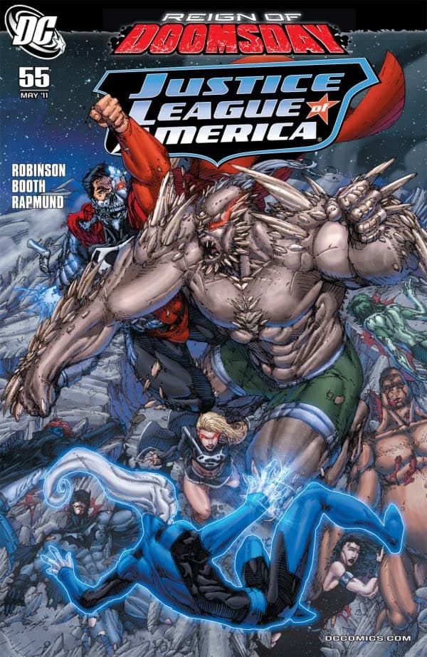 Justice League of America #55 cover