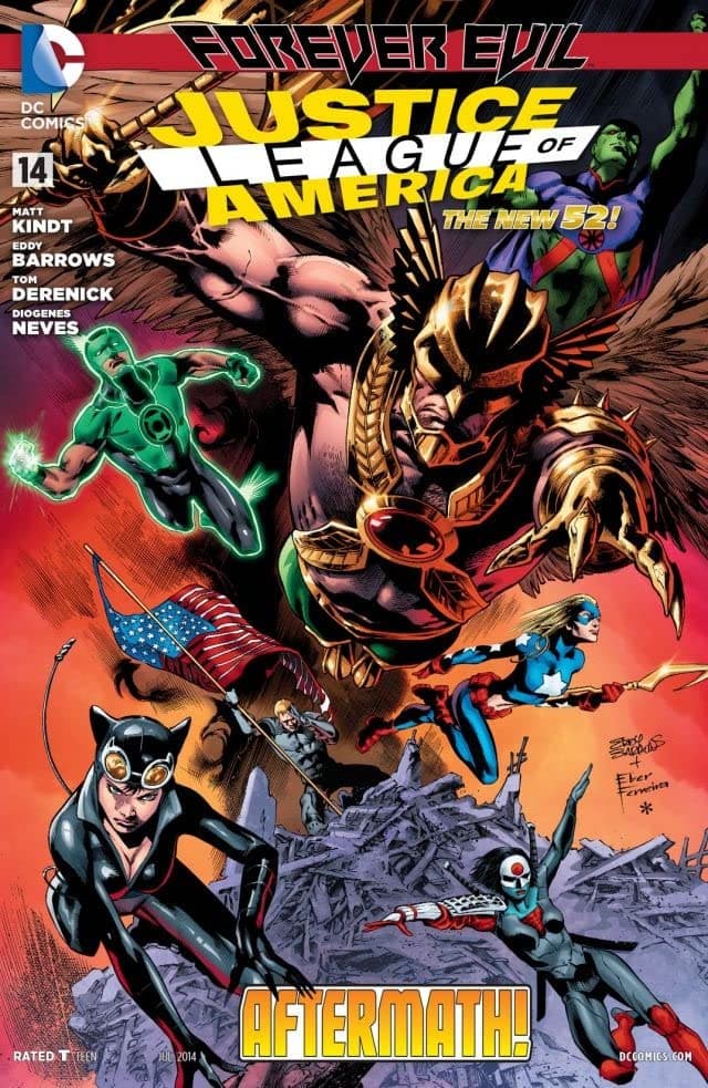 Justice League of America #14 cover