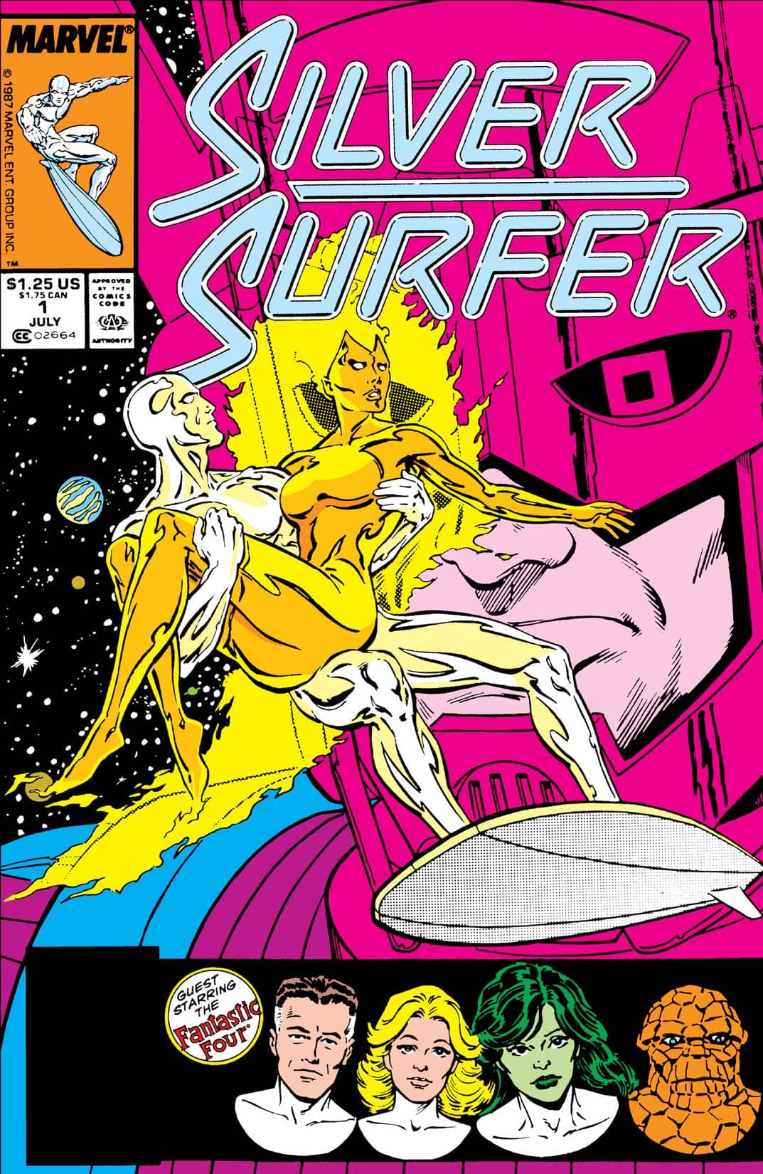 Silver Surfer cover — © Marvel Comics