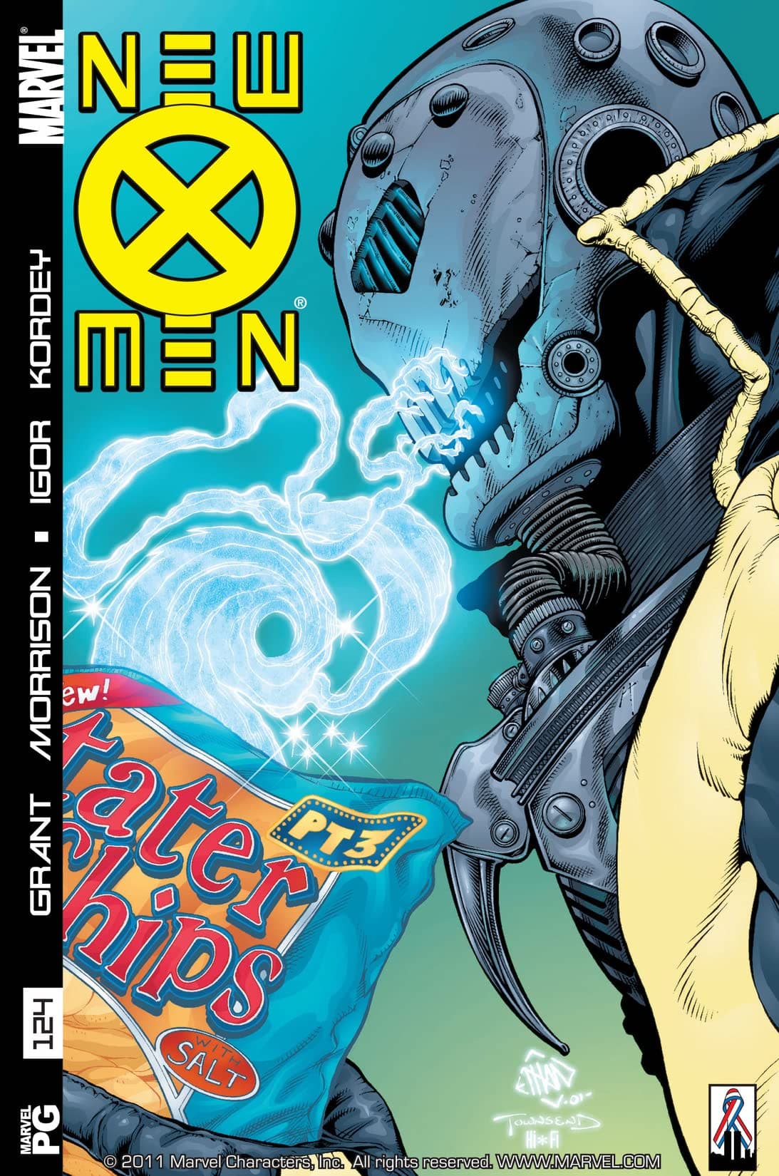 New X-Men #124 cover