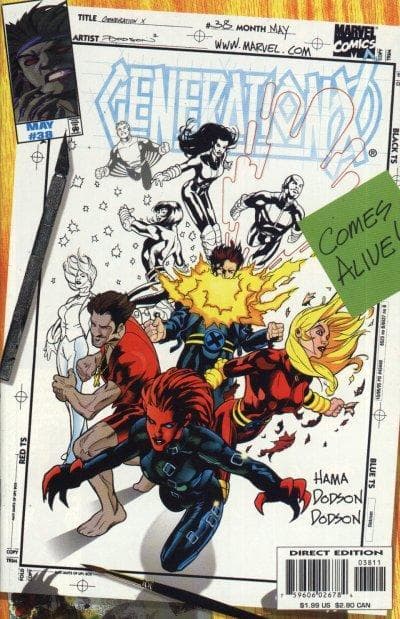 Generation X #38 cover