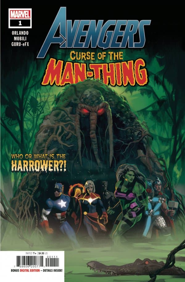 Avengers: Curse of the Man-Thing #1 cover