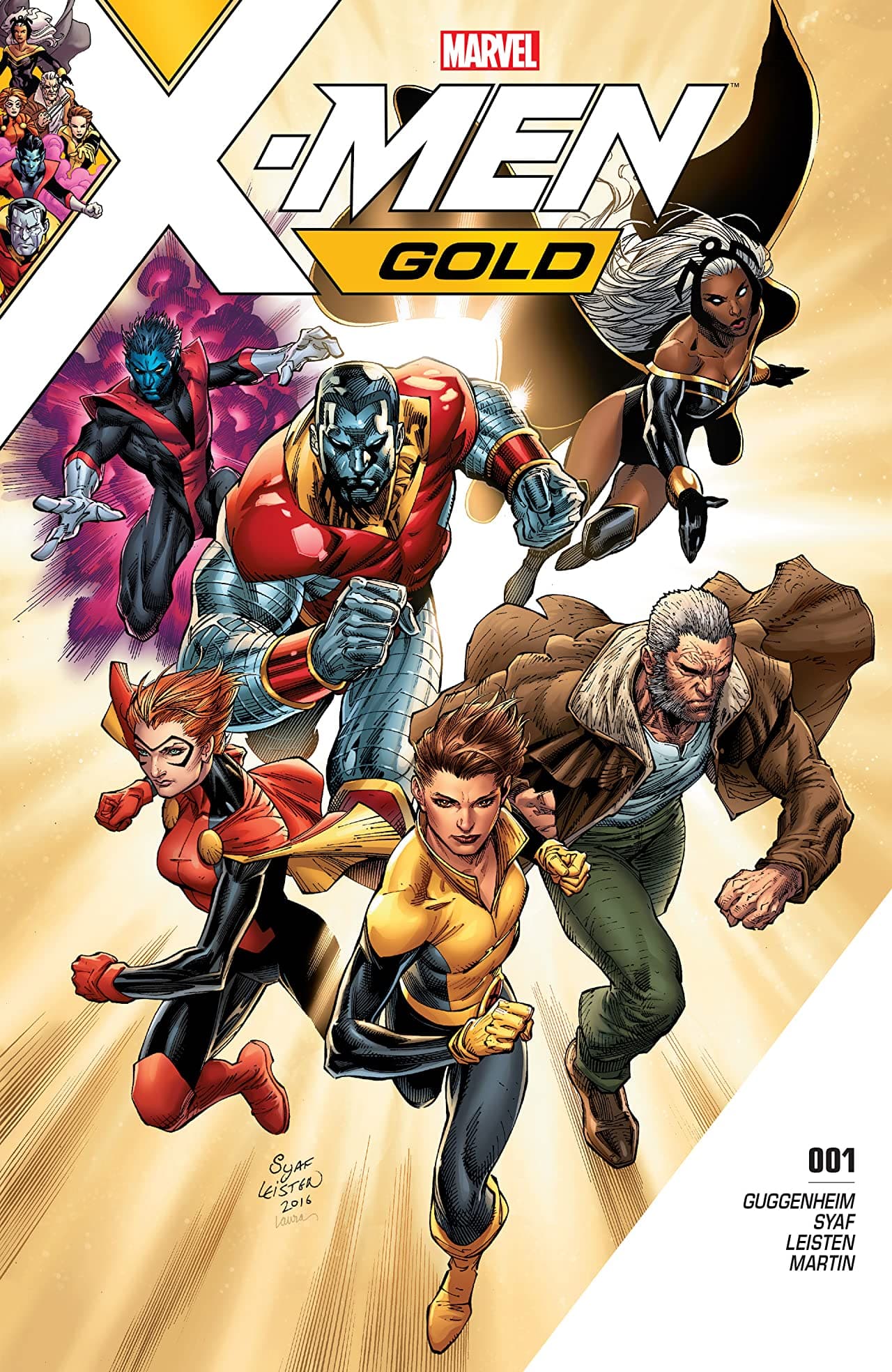 X-Men: Gold #1 cover