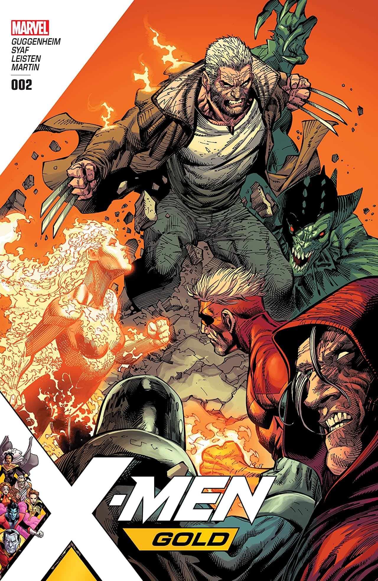 X-Men: Gold #2 cover