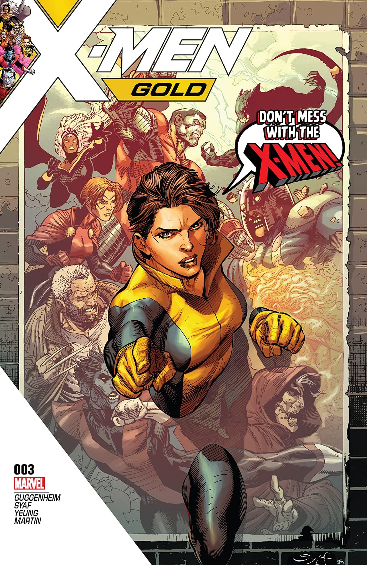 X-Men: Gold #3 cover