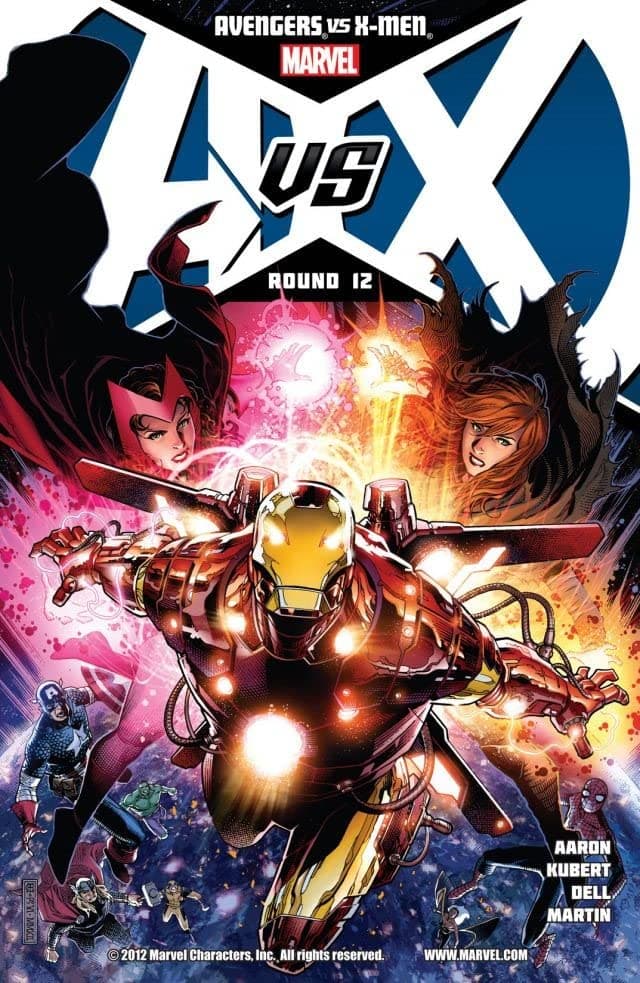 Avengers Vs. X-Men #12 cover
