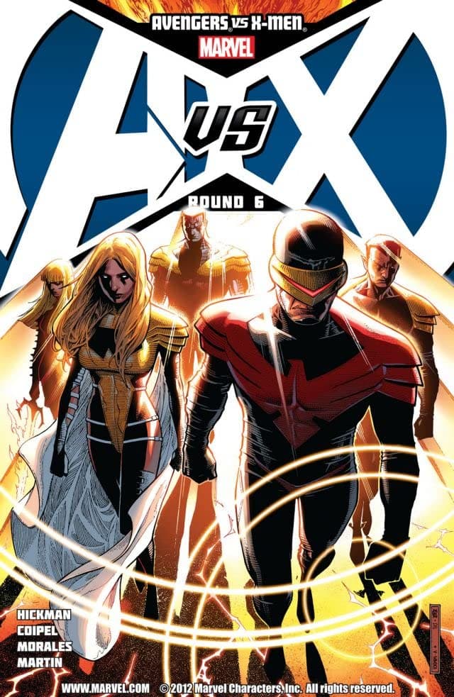 Avengers Vs. X-Men #6 cover
