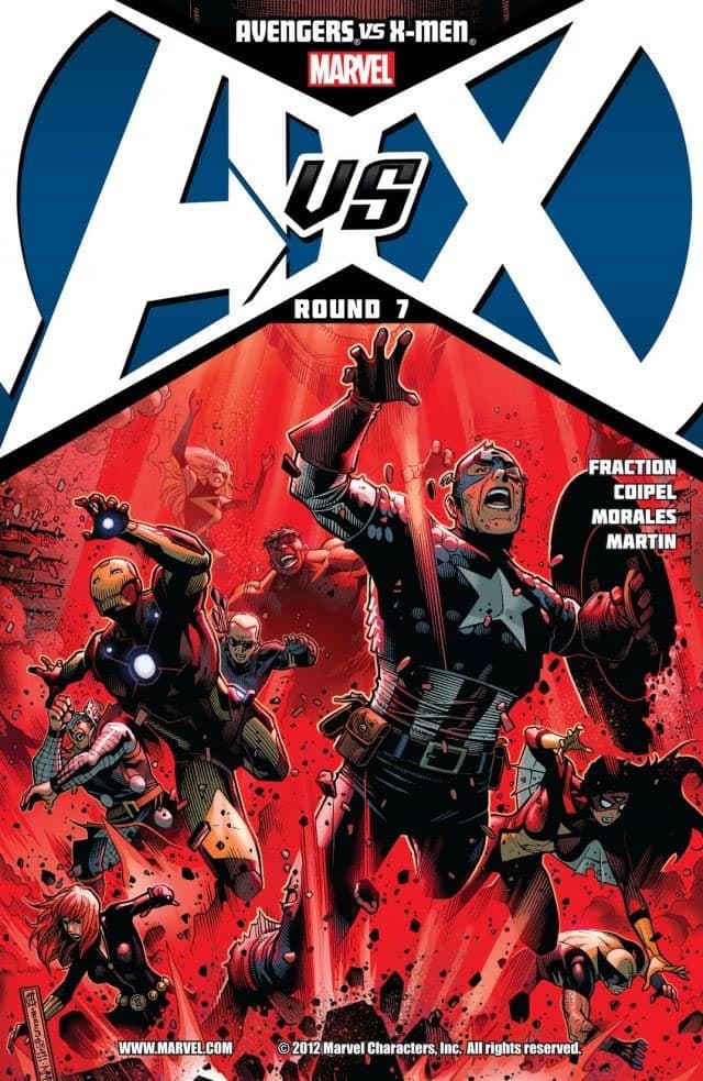 Avengers Vs. X-Men #7 cover