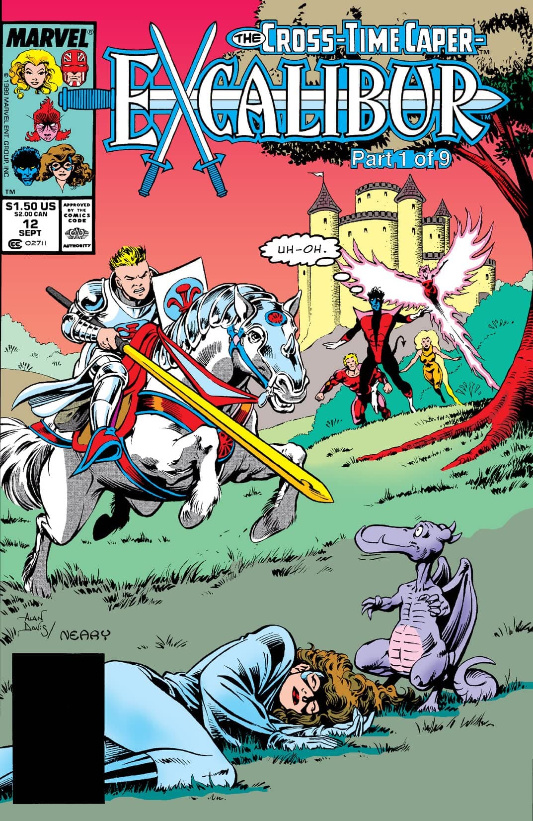 Excalibur #12 cover