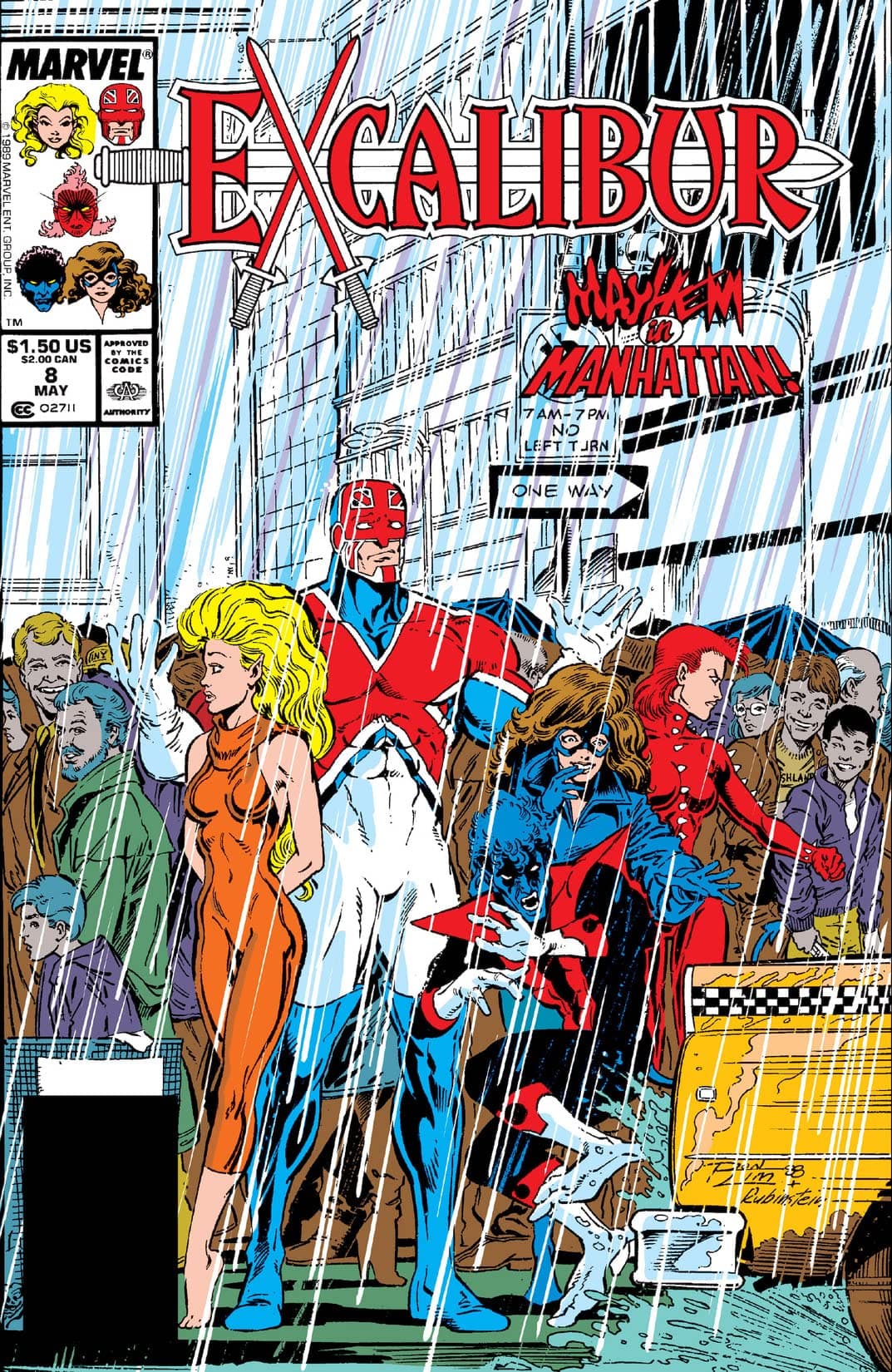 Excalibur #8 cover