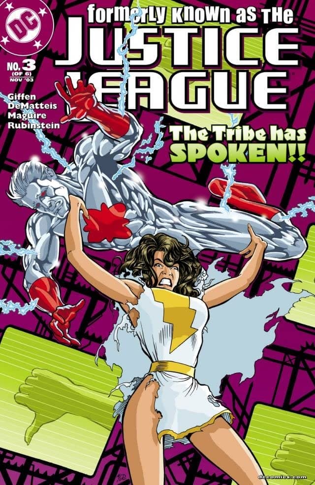Formerly Known as the Justice League #3 cover