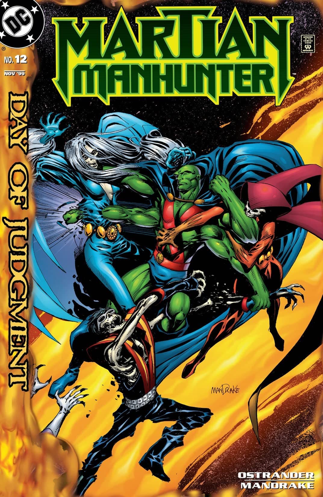 Martian Manhunter #12 cover