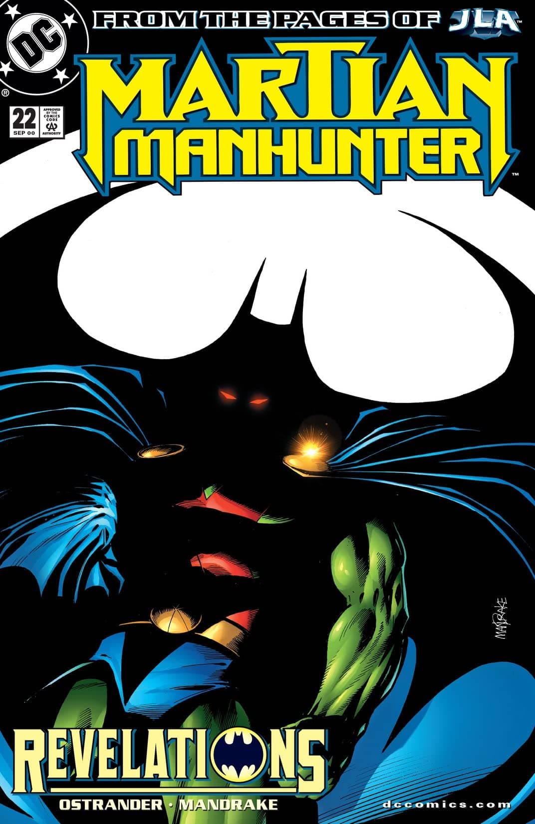 Martian Manhunter #22 cover