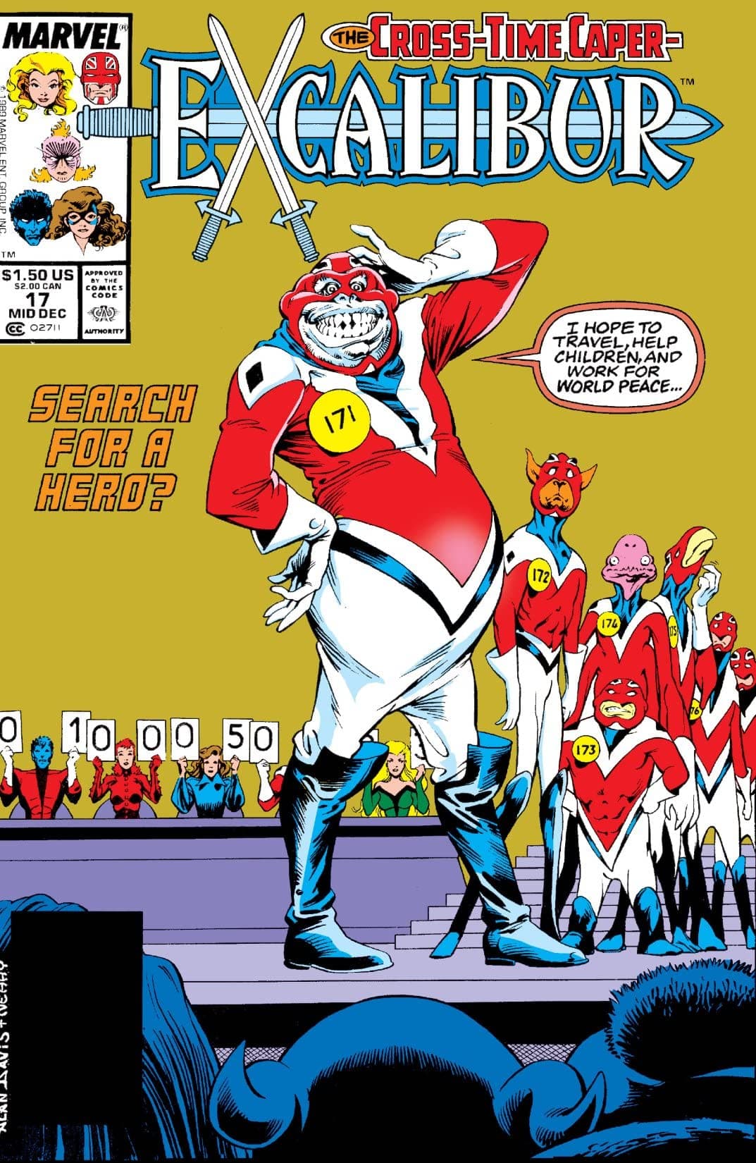 Excalibur #17 cover