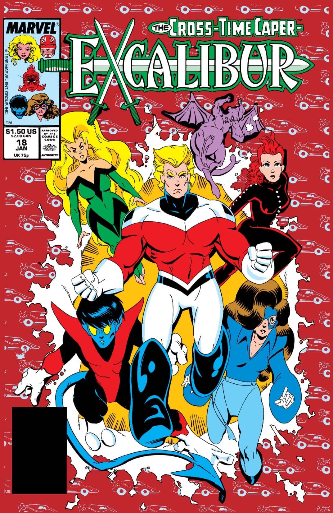 Excalibur #18 cover