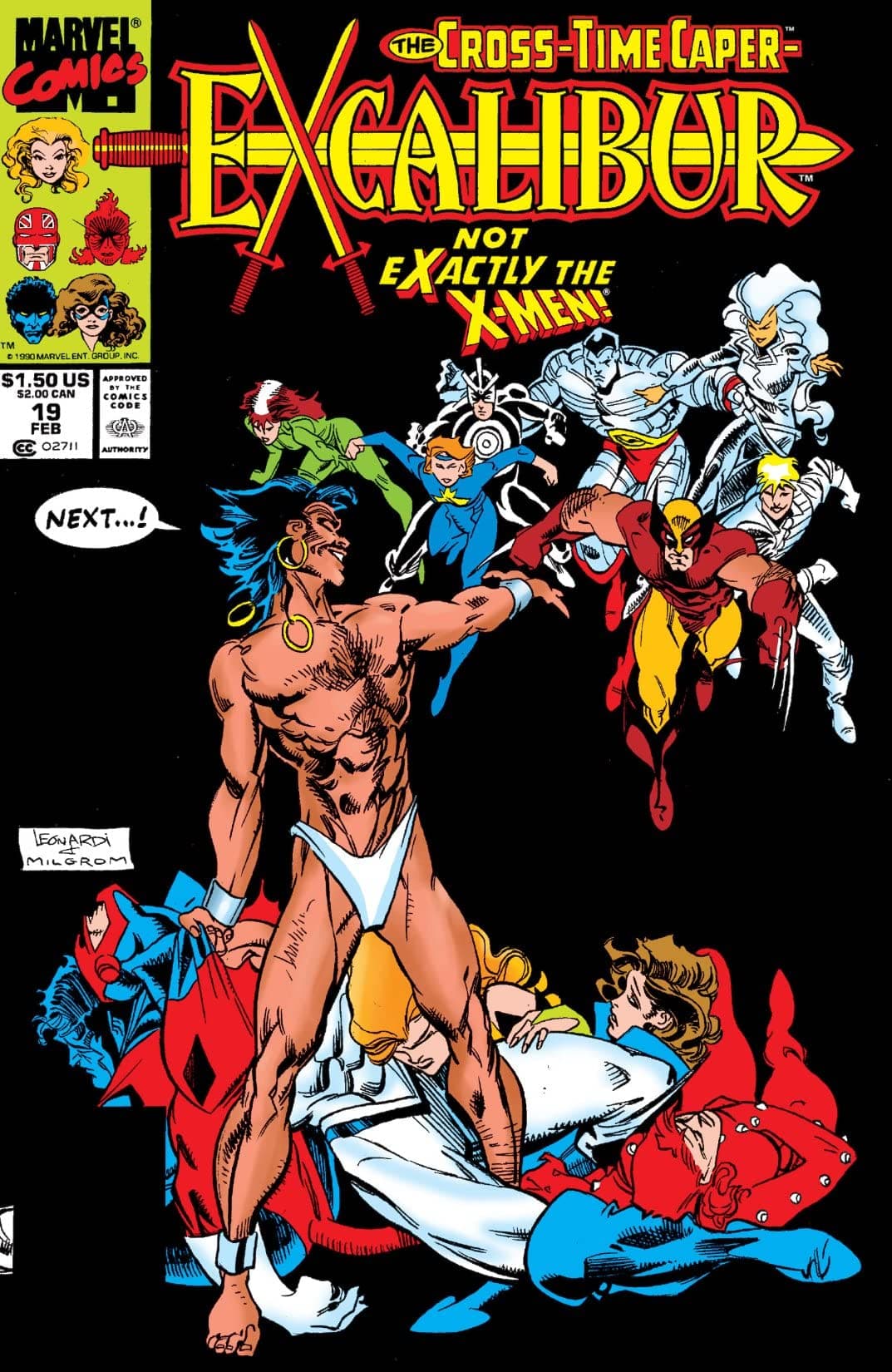 Excalibur #19 cover