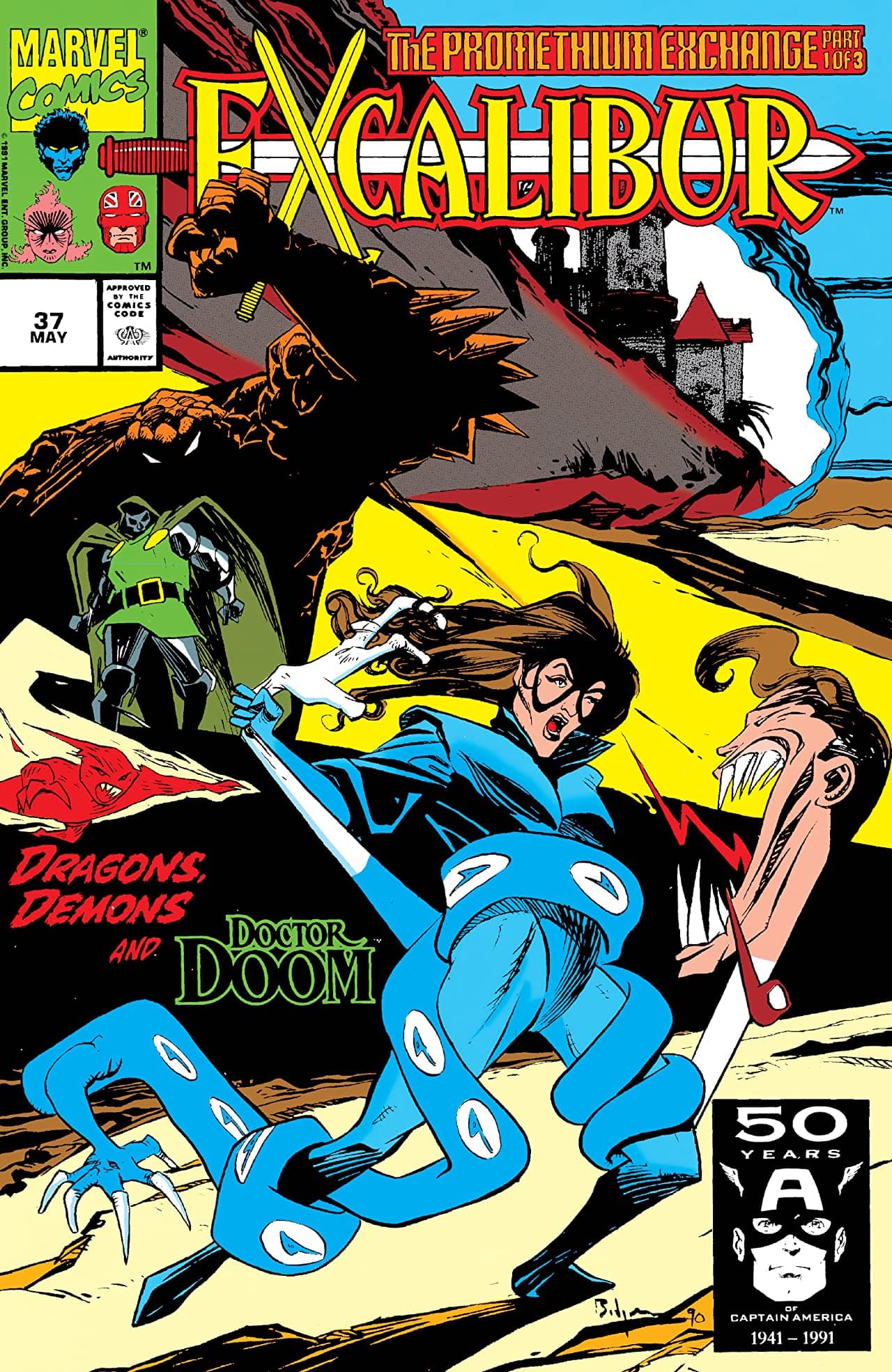 Excalibur #37 cover