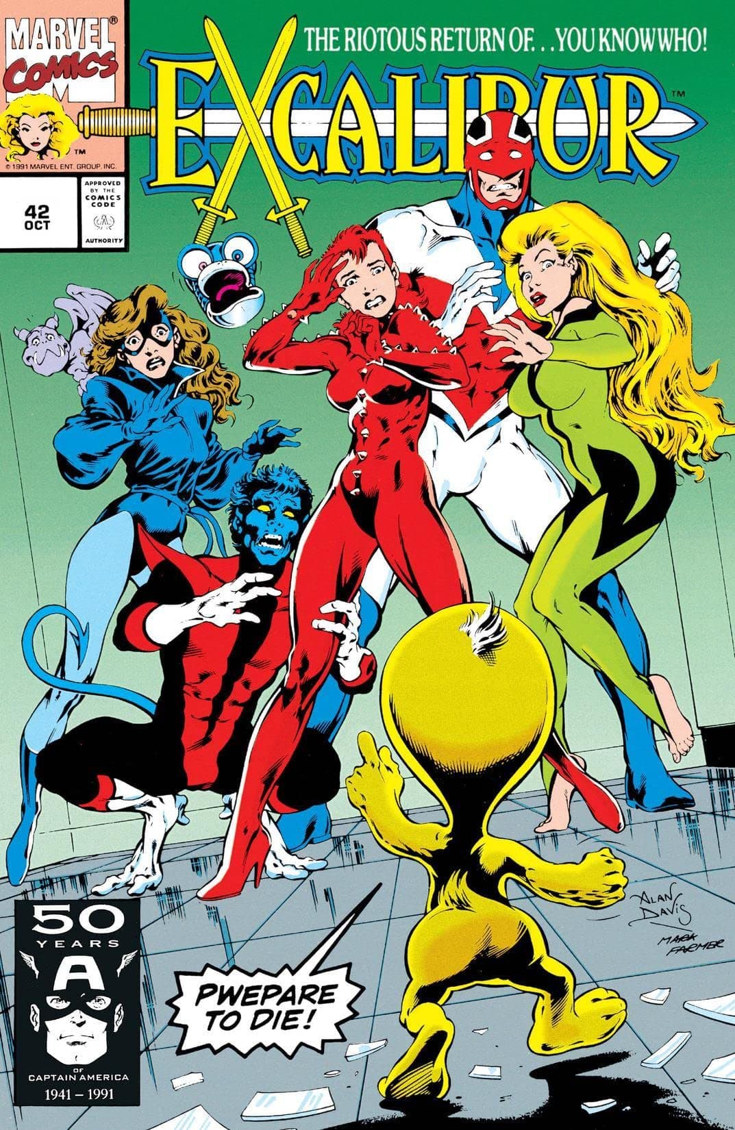 Excalibur #42 cover