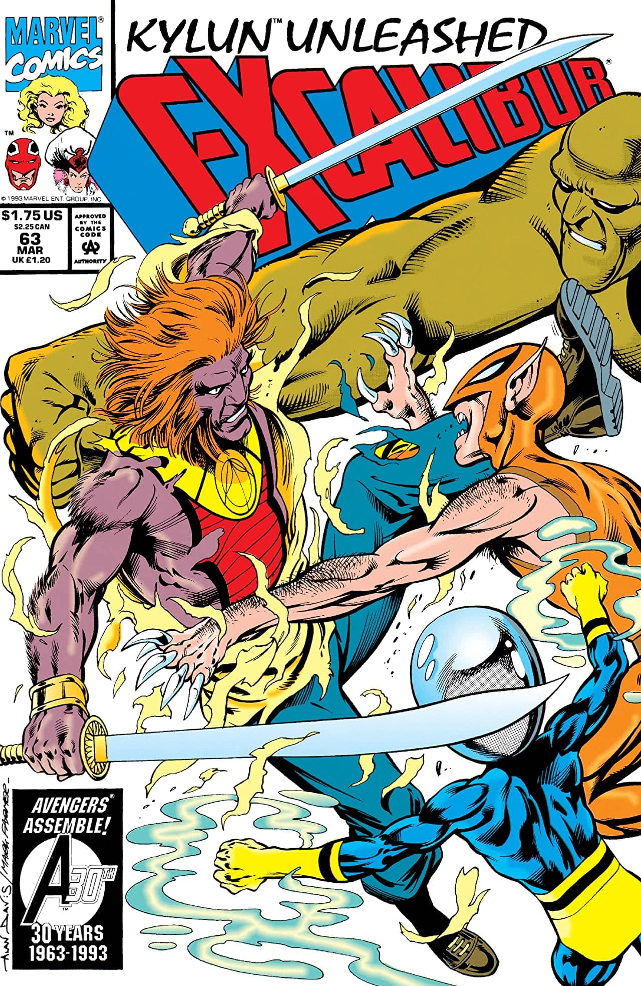 Excalibur #63 cover