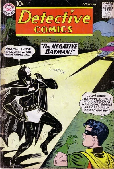 Detective Comics #284 cover