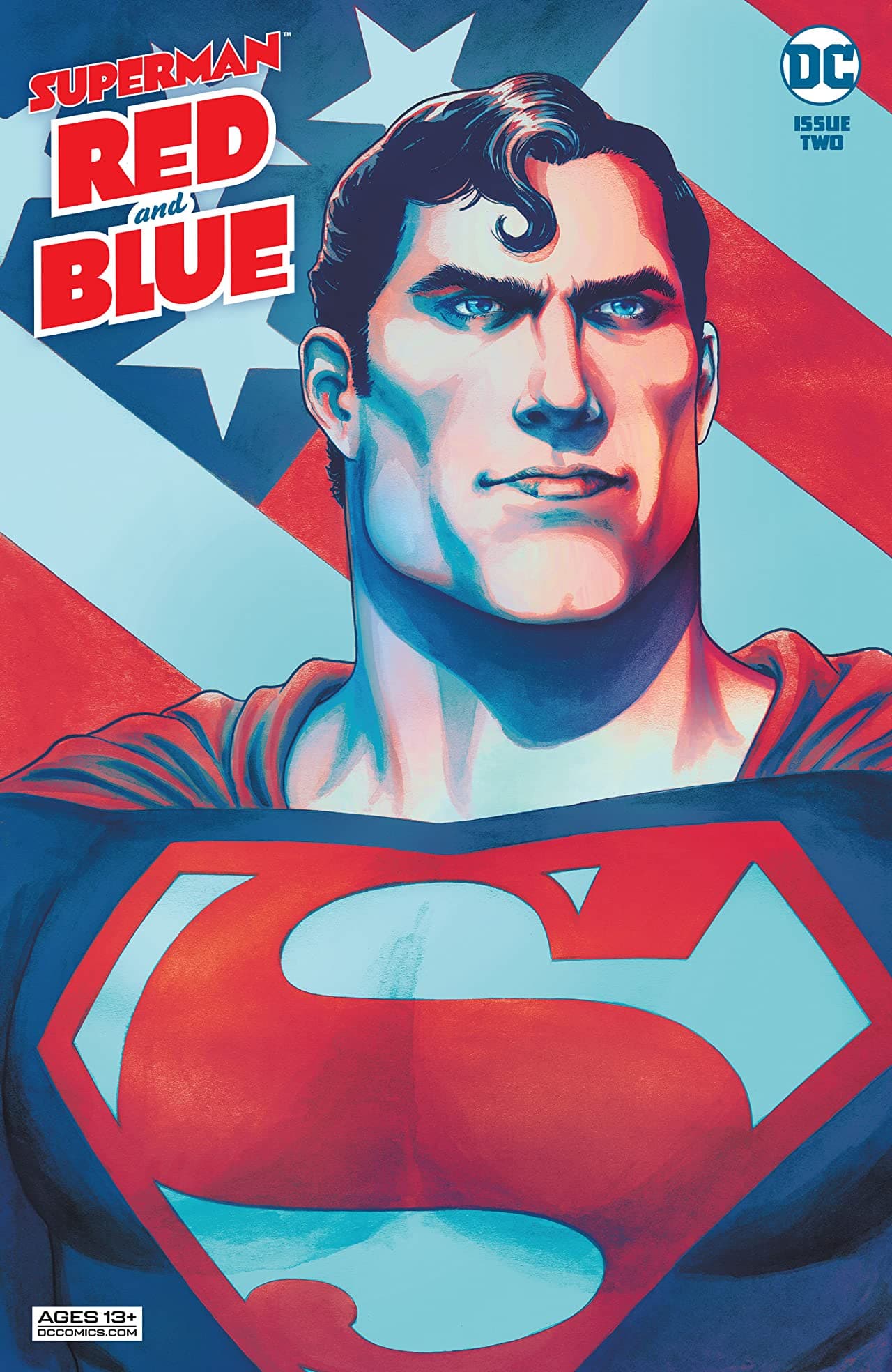 Superman Red and Blue #2 cover