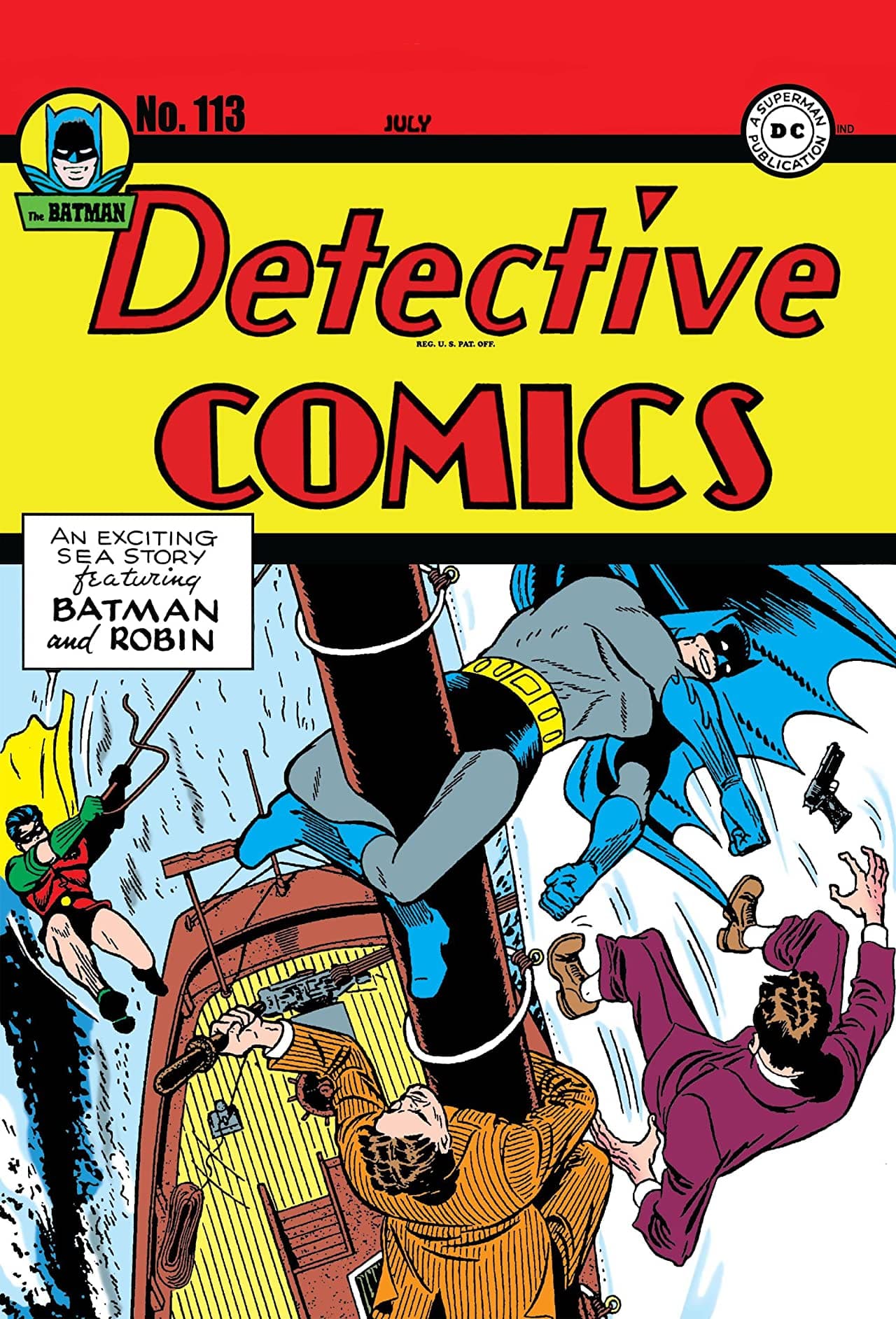 Detective Comics #113 cover