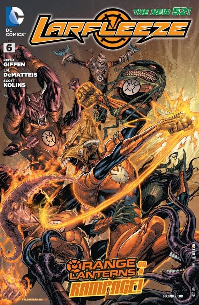 Larfleeze #6 cover