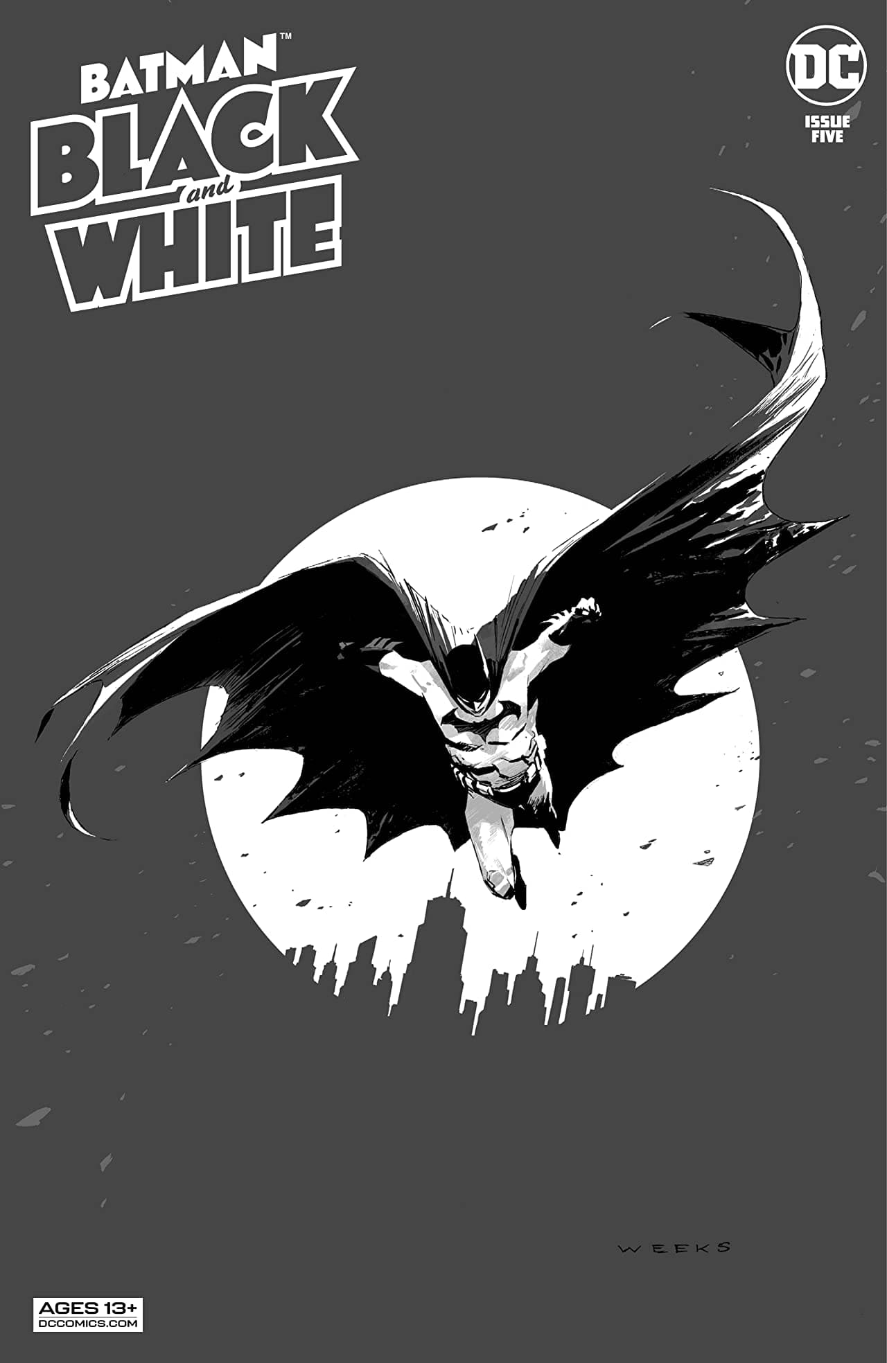 Batman Black & White #5 cover