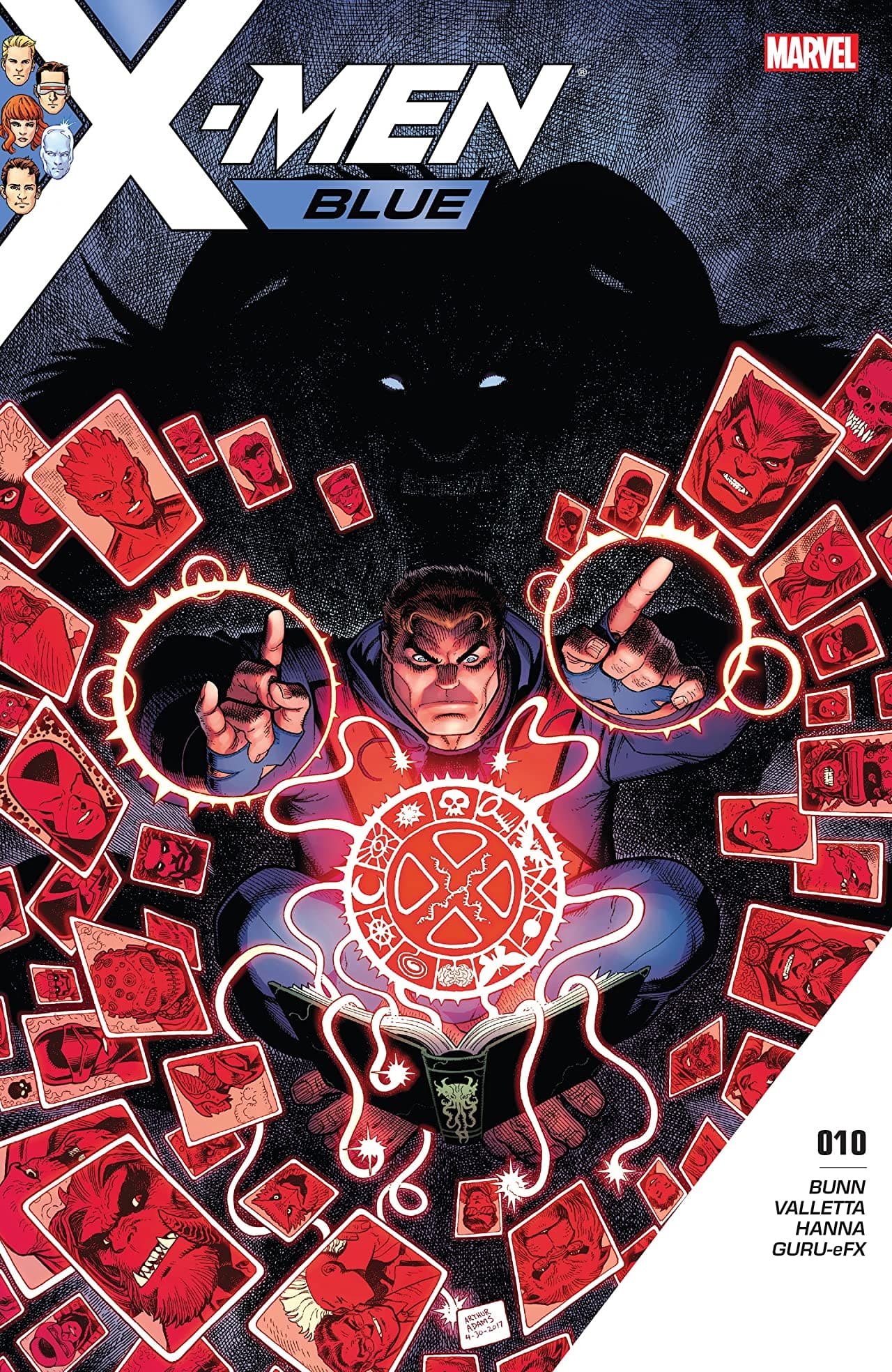 X-Men: Blue #10 cover