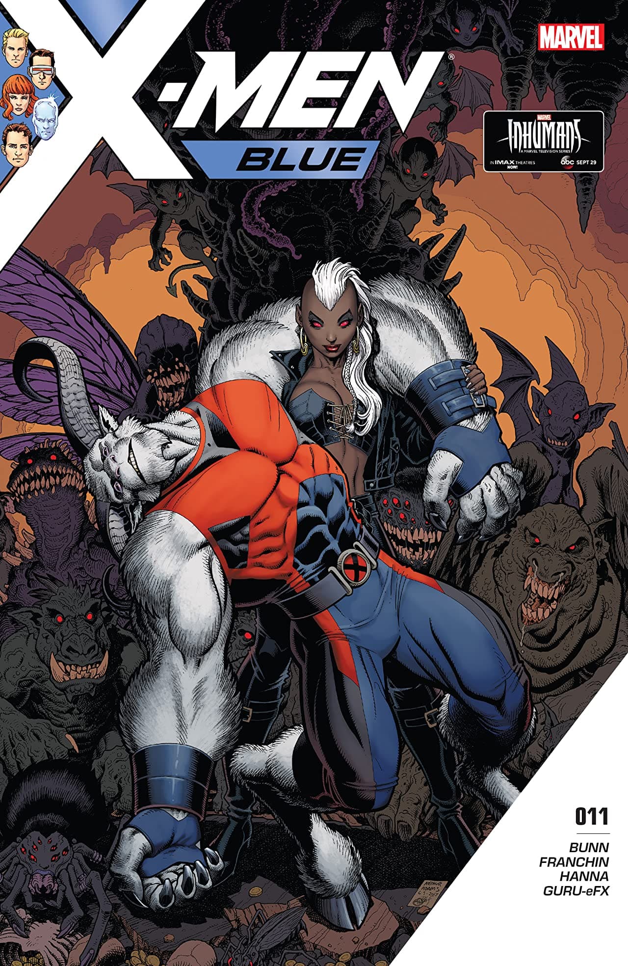 X-Men: Blue #11 cover