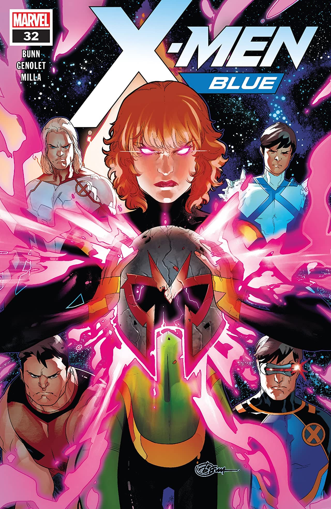 X-Men: Blue #32 cover