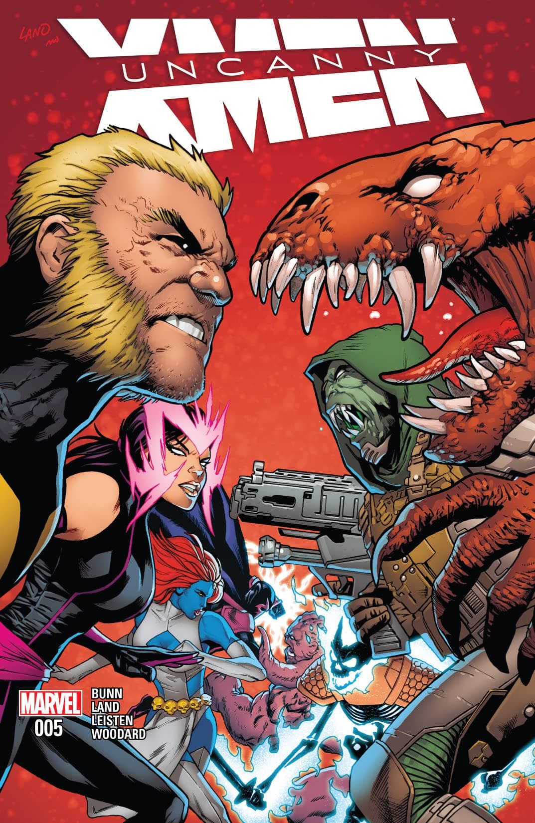 Uncanny X-Men #5 cover