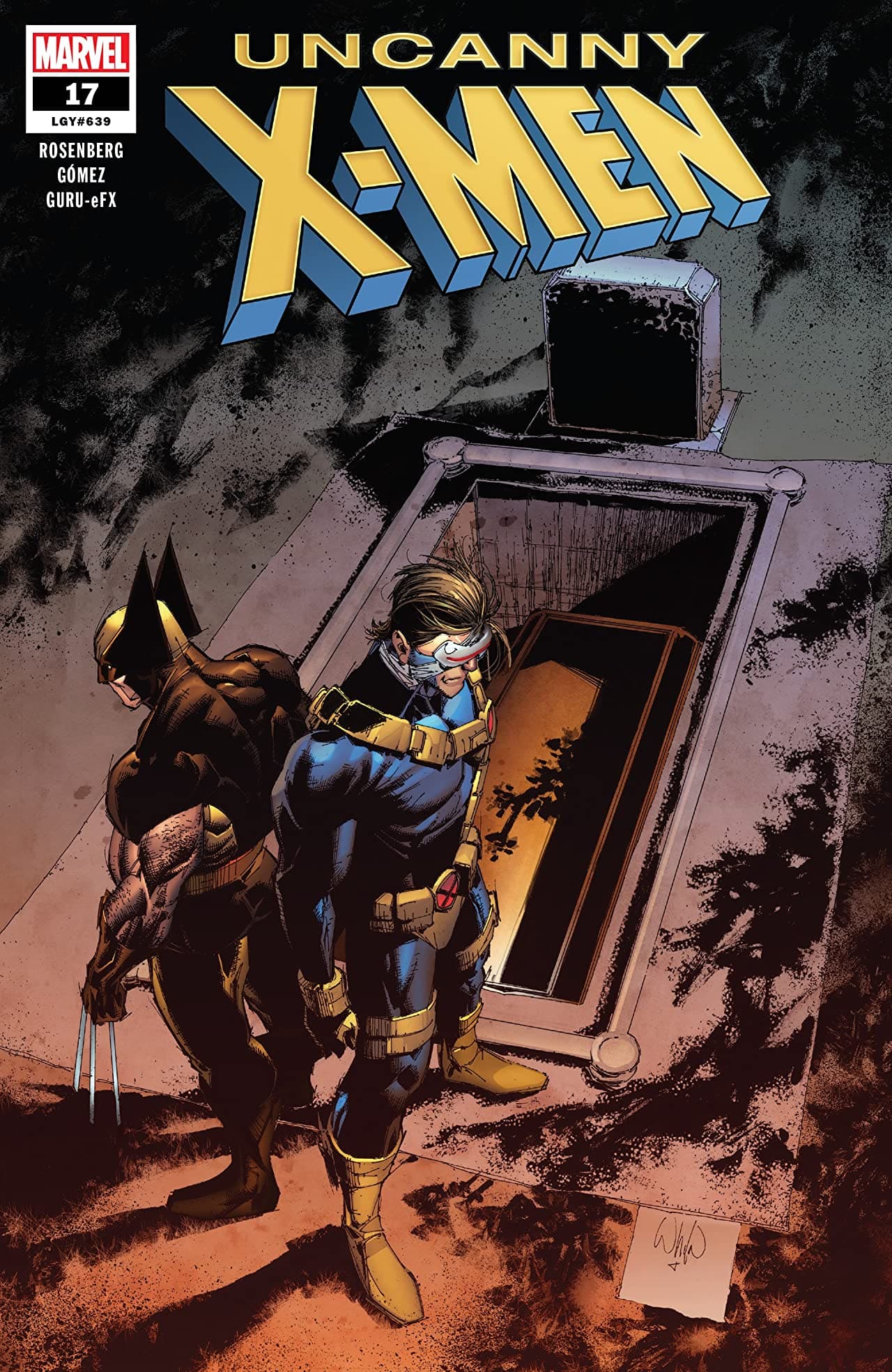 Uncanny X-Men #17 cover