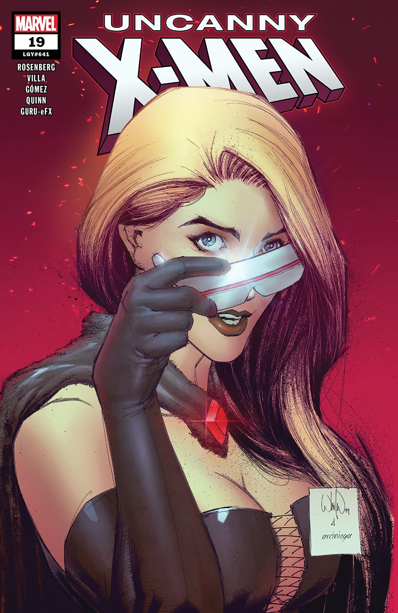 Uncanny X-Men #19 cover