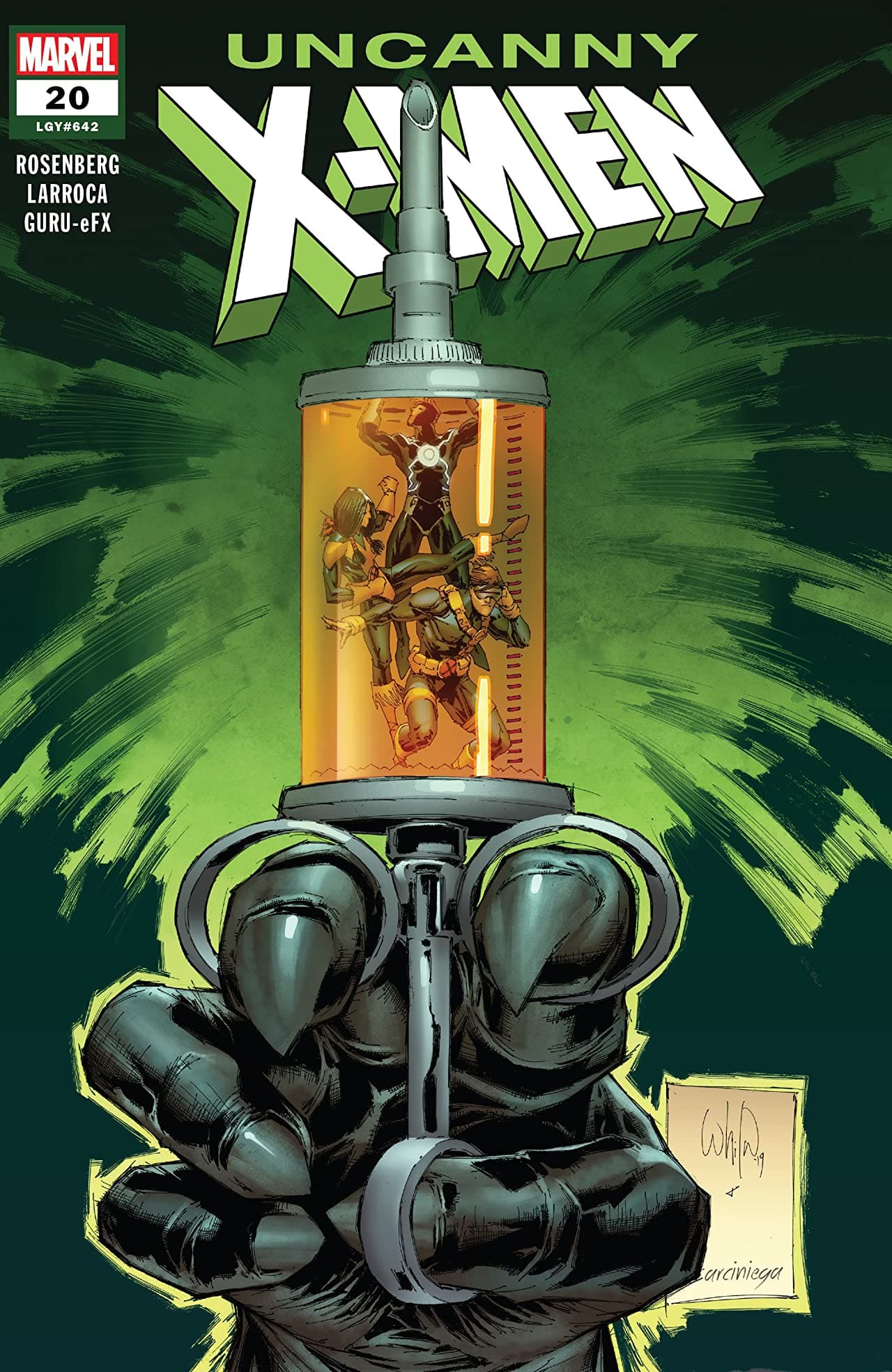 Uncanny X-Men #20 cover