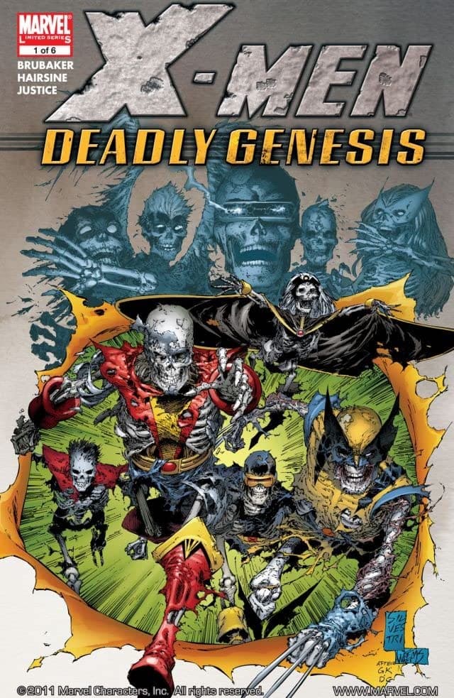 X-Men: Deadly Genesis #1 cover