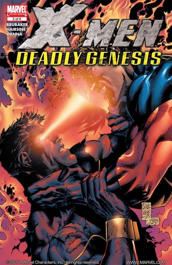 X-Men: Deadly Genesis #2 cover